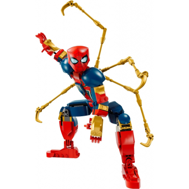 iron spider-man construction figure