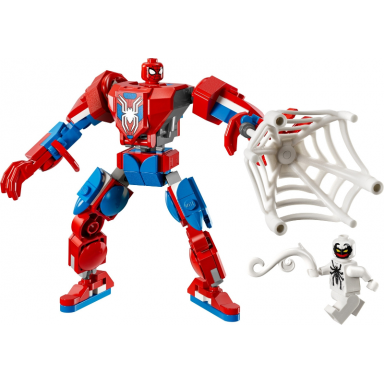 spider-man mech vs anti-venom