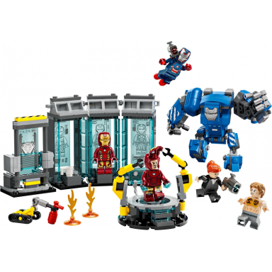 iron mans laboratory: hall of armor