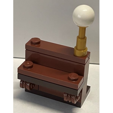 advent calendar 2021 harry potter day 10 - gringotts desk and lamp