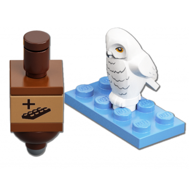 advent calendar 2022 harry potter day 21 - hedwig and game spinner