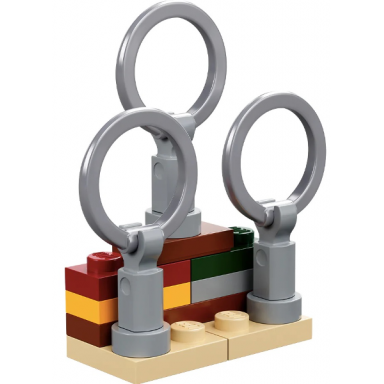 advent calendar 2022 harry potter day 2 - quidditch hoops