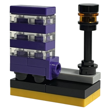 advent calendar 2022 harry potter day 7 - knight bus and lamp post