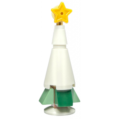 advent calendar 2023 harry potter day 10 - small christmas tree with snow top