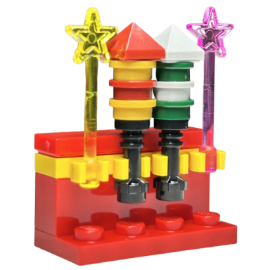 advent calendar 2023 harry potter day 6 - magic wand display