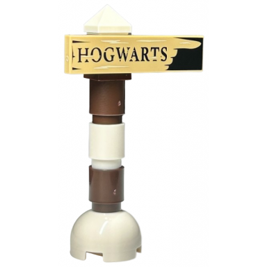 advent calendar 2023 harry potter day 8 - hogwarts sign post
