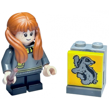 advent calendar 2024 harry potter day 9 - susan bones and hufflepuff tile