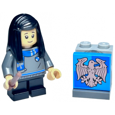 advent calendar 2024 harry potter day 13 - cho chang and ravenclaw tile