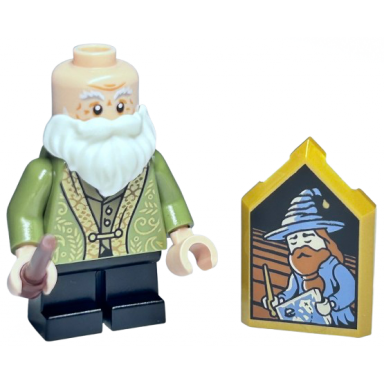 advent calendar 2024 harry potter day 19 - professor flitwick and 1 random collectible portrait