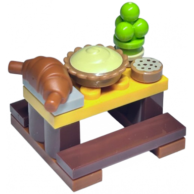 advent calendar 2024 harry potter day 3 - food table
