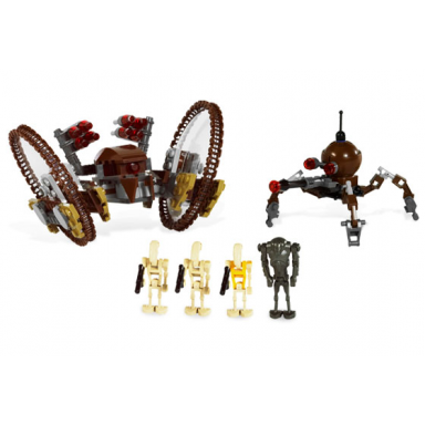 hailfire droid spider droid clone wars white box