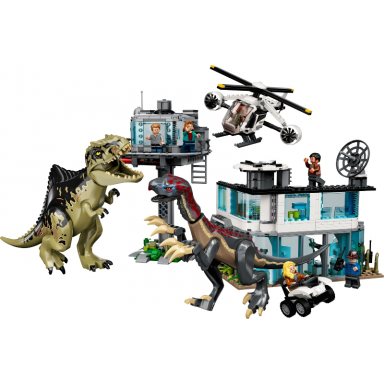 giganotosaurus therizinosaurus attack