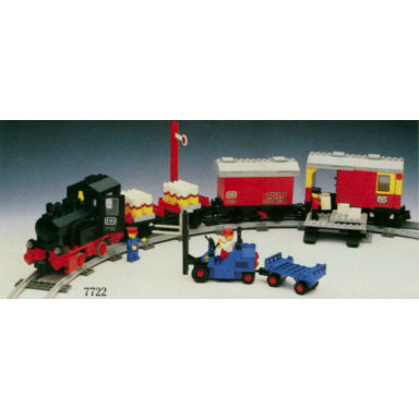 steam cargo train battery