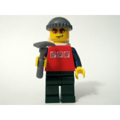 advent calendar 2008 city day 22 - hiker with ice axe