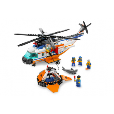 coast guard helicopter life raft