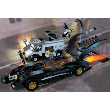 the batmobile: two-faces escape