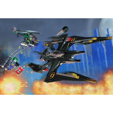 the batwing: the jokers aerial assault
