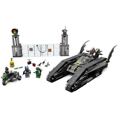 the bat-tank: the riddler and banes hideout