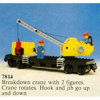 crane wagon with small container