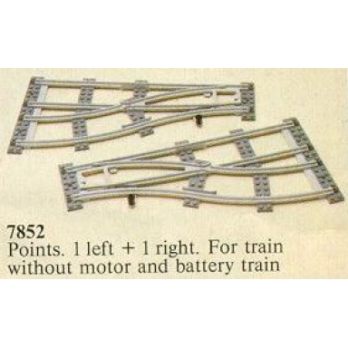left and right points manual gray 4.5v