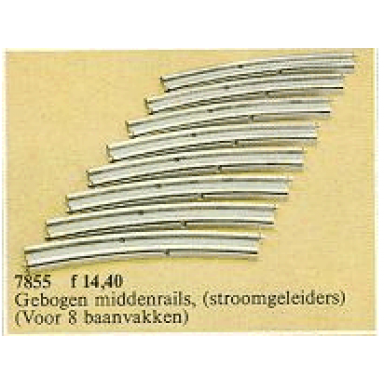 8 curved electric rails gray 12v
