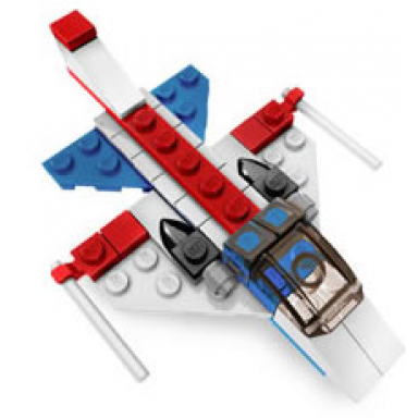 jet plane polybag