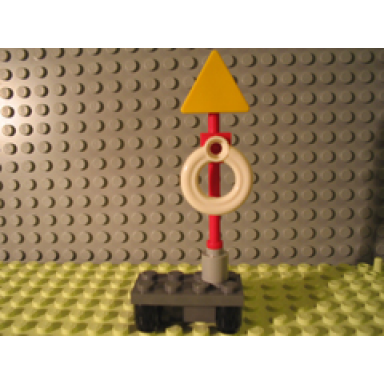 advent calendar 2007 city day 11 - small dock with life preserver