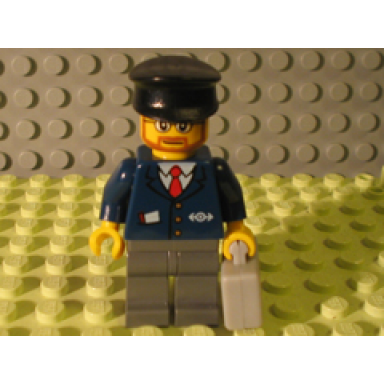 advent calendar 2007 city day 16 - train worker and briefcase