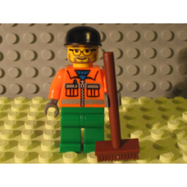 advent calendar 2007 city day 19 - sanitary engineer and push broom