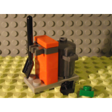 advent calendar 2007 city day 20 - dustbin and shovel