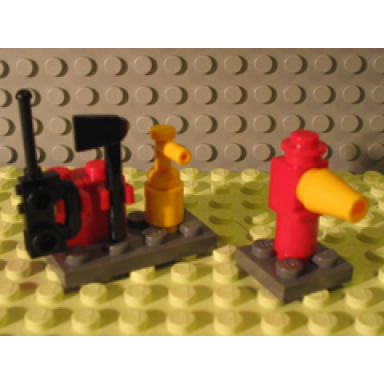 advent calendar 2007 city day 2 - fire hydrant and tools