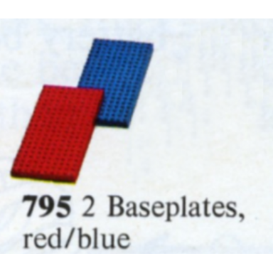 baseplates red and blue