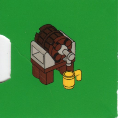 advent calendar 2010 kingdoms day 17 - keg with tap