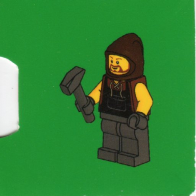 advent calendar 2010 kingdoms day 1 - blacksmith with hammer