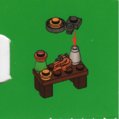 advent calendar 2010 kingdoms day 23 - cooking table with frying pan