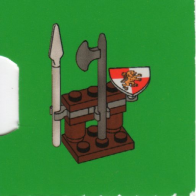 advent calendar 2010 kingdoms day 3 - weapons rack