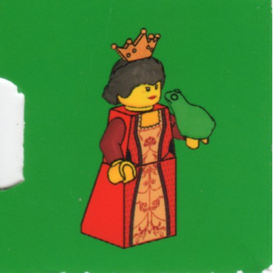 advent calendar 2010 kingdoms day 7 - queen with frog