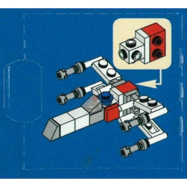 advent calendar 2011 star wars day 9 - x-wing fighter