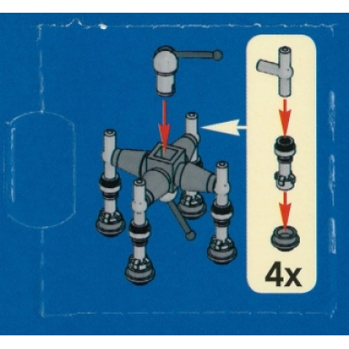 advent calendar 2011 star wars day 4 - separatist spider droid
