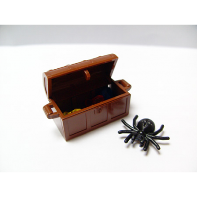 advent calendar 2008 castle day 23 - treasure chest with spider