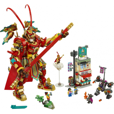monkey king warrior mech