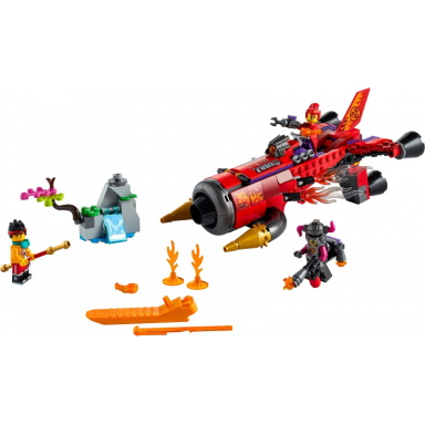 red son’s inferno jet