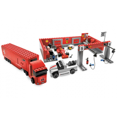 ferrari f1 pit