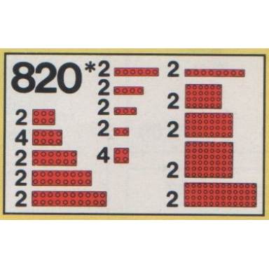red plates parts pack