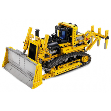 motorized bulldozer
