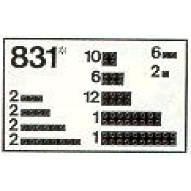 black bricks parts pack