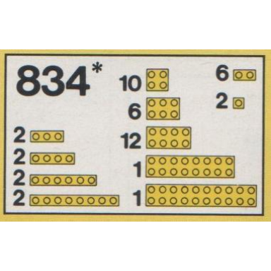 yellow bricks parts pack
