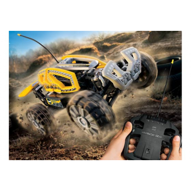 dirt crusher rc yellow