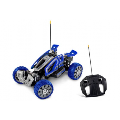 dirt crusher rc blue