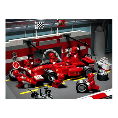 ferrari f1 pit set